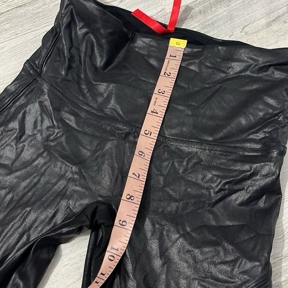 Spanx Faux Moto Leggings Size L - Picture 11 of 12